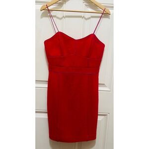NWT Banana Republic‎ Red Dress Sleeveless Sheath Cocktail Party Petite 10P
